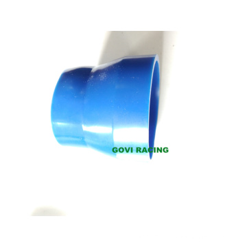 Azul 63-76mm Mangueira de redução de borracha universal para filtro de ar de carro